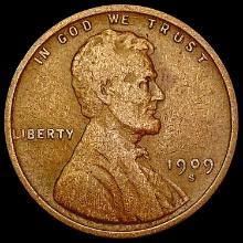 1909-S Wheat Cent LIGHTLY CIRCULATED