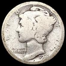 1921-D Mercury Dime NICELY CIRCULATED