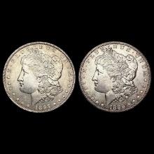 [2] 1897&1899-O Morgan Silver Dollar HIGH GRADE