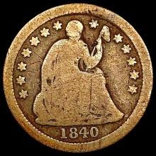 1840-O Seated Liberty Half Dime NICELY CIRCULATED