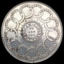 (1776) Continential Dollar Bashlow Restrike Silver HK-852a UNCIRCULATED