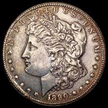 1890-CC Morgan Silver Dollar CLOSELY UNCIRCULATED