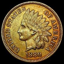 1880 Indian Head Cent CHOICE AU