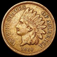 1860 Indian Head Cent CLOSELY UNCIRCULATED