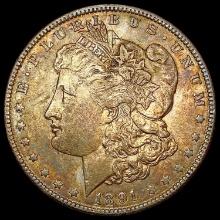 1891 Morgan Silver Dollar CLOSELY UNCIRCULATED