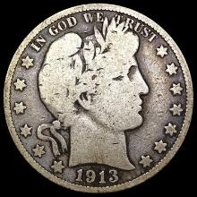 1913 Barber Half Dollar NICELY CIRCULATED