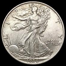 1936 Walking Liberty Half Dollar CLOSELY UNCIRCULATED