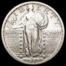 1917 T2 Standing Liberty Quarter CLOSELY UNCIRCULATED