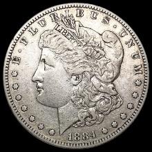 1884-S Morgan Silver Dollar NEARLY UNCIRCULATED