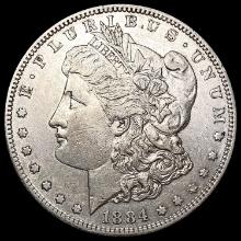 1884-S Morgan Silver Dollar CHOICE AU