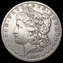 1892-S Morgan Silver Dollar NEARLY UNCIRCULATED