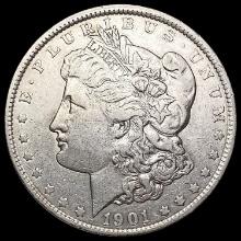 1901 Morgan Silver Dollar NEARLY UNCIRCULATED