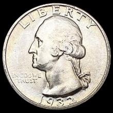 1932 Washington Silver Quarter GEM BU