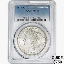 1883-O Morgan Silver Dollar PCGS MS66