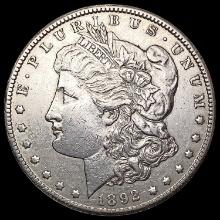 1892-CC Morgan Silver Dollar CLOSELY UNCIRCULATED