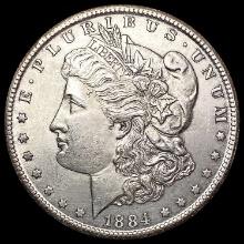 1884-CC Morgan Silver Dollar CLOSELY UNCIRCULATED