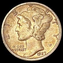 1927-S Mercury Dime CLOSELY UNCIRCULATED