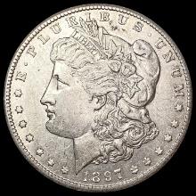 1897-S Morgan Silver Dollar CLOSELY UNCIRCULATED