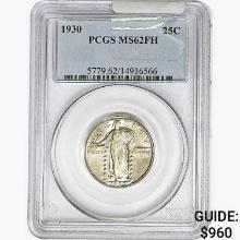 1930 Standing Liberty Quarter PCGS MS62 FH