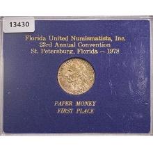 1935 BU Boone Half Dollar; 1978 FUN 1st Place Award