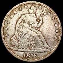 1876-S Seated Liberty Half Dollar LIGHTLY CIRCULATED