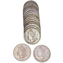 1879-1897 Roll of Morgan Silver Dollars [20 Coins]