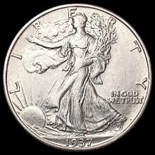 1937-S Walking Liberty Half Dollar CLOSELY UNCIRCULATED