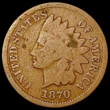 1870 Indian Head Cent NICELY CIRCULATED