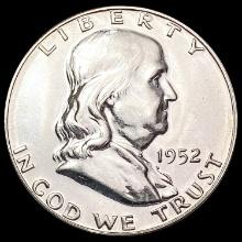 1952 Franklin Half Dollar CHOICE PROOF