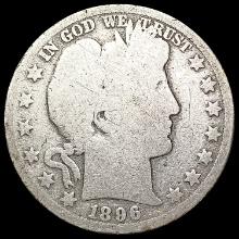 1896-O Barber Half Dollar NICELY CIRCULATED