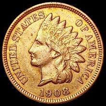 1908 Indian Head Cent CLOSELY UNCIRCULATED