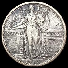 1917 Ty I Standing Liberty Quarter CLOSELY UNCIRCULATED