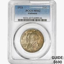 1921 Alabama Half Dollar PCGS MS62