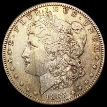 1885-S Morgan Silver Dollar NEARLY UNCIRCULATED