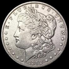 1892 Morgan Silver Dollar LIGHTLY CIRCULATED