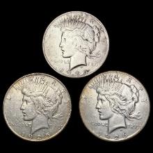 [3] 1925&1926 Silver Peace Dollar HIGH GRADE