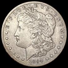 1884-CC Morgan Silver Dollar NEARLY UNCIRCULATED