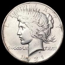 1921 Silver Peace Dollar LIGHTLY CIRCULATED