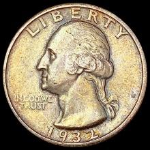 1932-S Washington Silver Quarter CLOSELY UNCIRCULATED