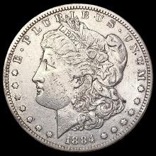 1884-S Morgan Silver Dollar CLOSELY UNCIRCULATED