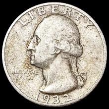 1932-D Washington Silver Quarter LIGHTLY CIRCULATED