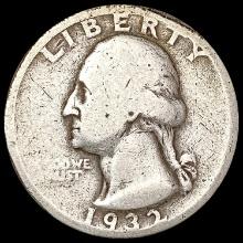 1932-D Washington Silver Quarter NICELY CIRCULATED