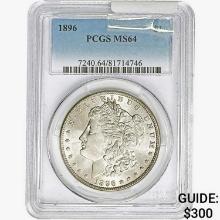 1896 Morgan Silver Dollar PCGS MS64