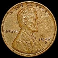 1926-S Wheat Cent CLOSELY UNCIRCULATED