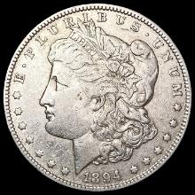 1894-O Morgan Silver Dollar NEARLY UNCIRCULATED