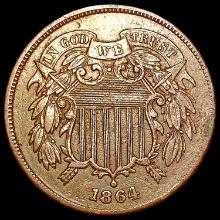 1864 Two Cent Piece CLOSELY UNCIRCULATED