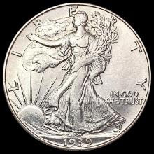 1939-D Walking Liberty Half Dollar UNCIRCULATED