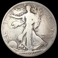 1921 Walking Liberty Half Dollar NICELY CIRCULATED