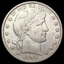 1899 Barber Half Dollar NEARLY UNCIRCULATED