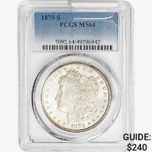 1879-S Morgan Silver Dollar PCGS MS64